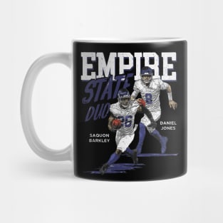 Saquon Barkley & Daniel Jones New York G Empire State Duo Mug